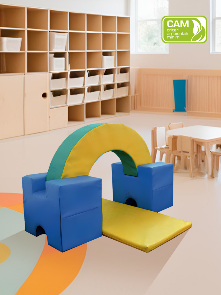Composizione Pouf Ponte Curvo