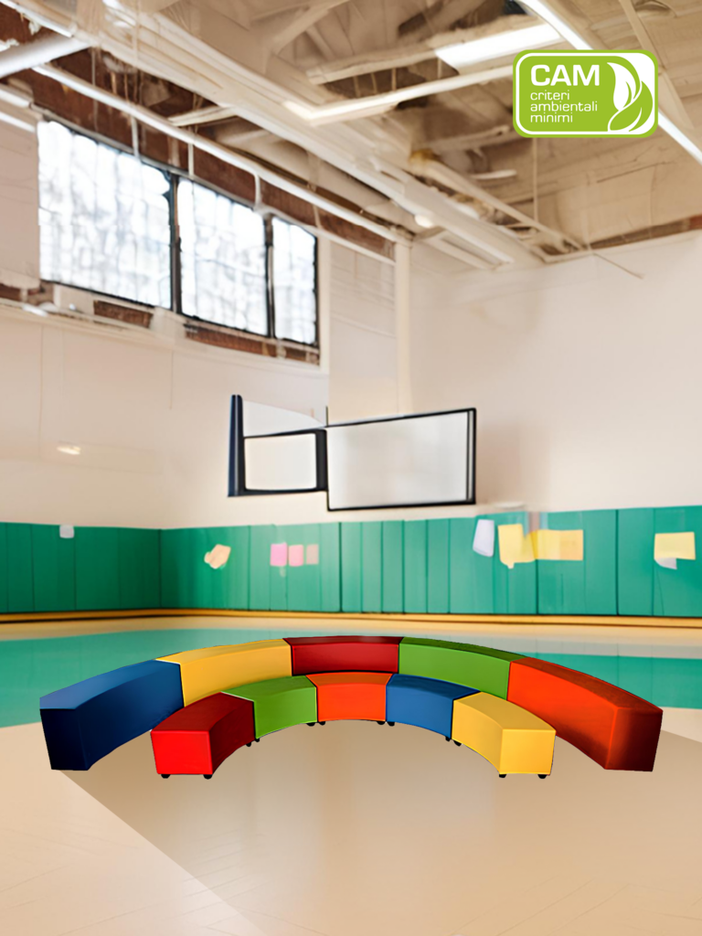 Composizione Pouf Semicerchio