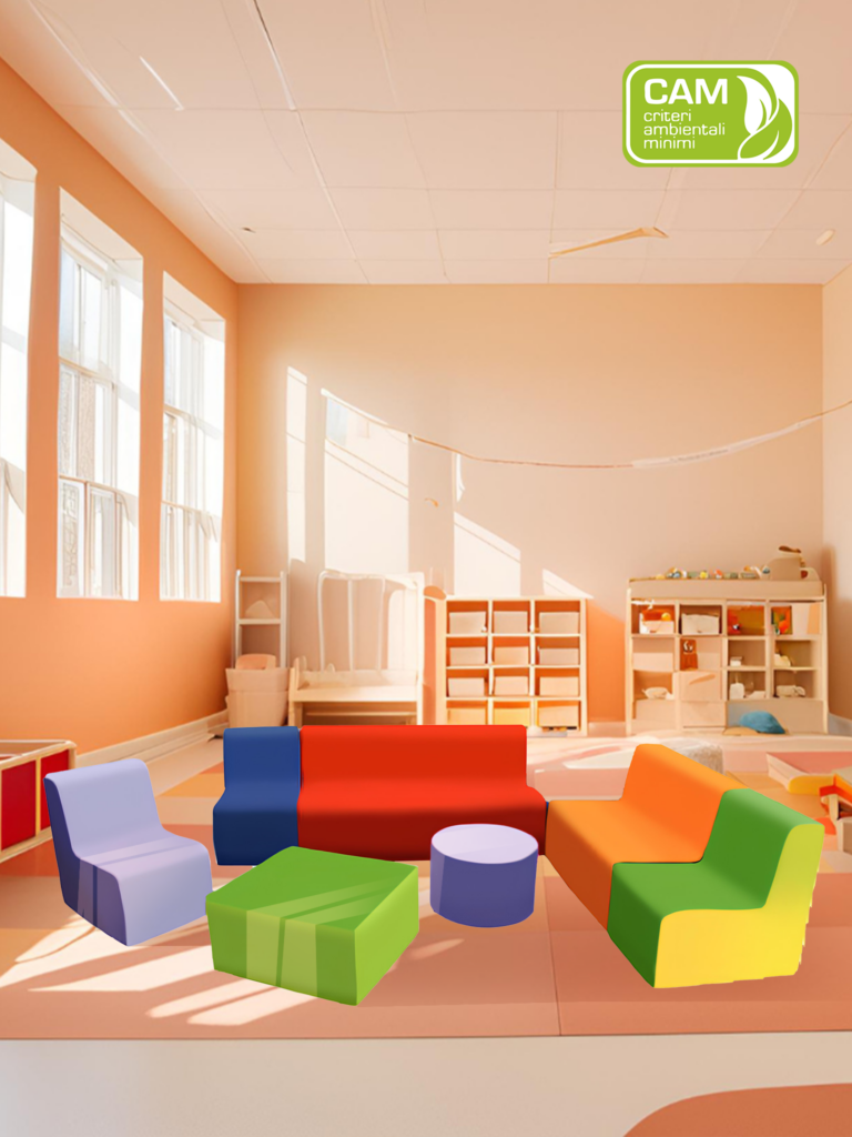 Composizione Pouf Sedute Attesa