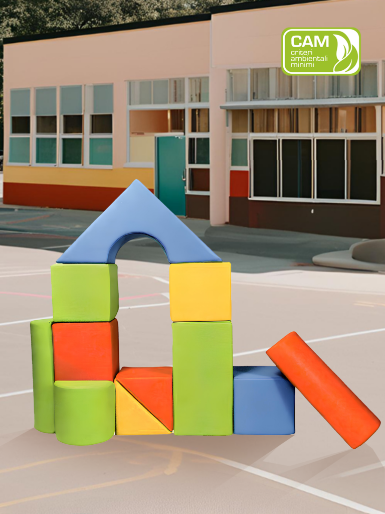 Composizione Pouf Varie Forme Geometriche